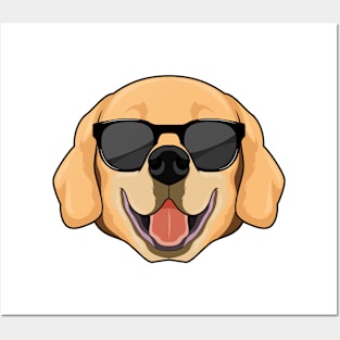 Labrador with Sunglasses Posters and Art